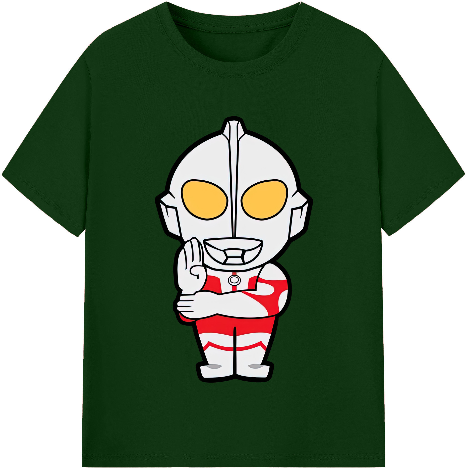 （画像用） ウルトラマン Ultraman 綿100％半袖Tシャツ（フロントプリント）